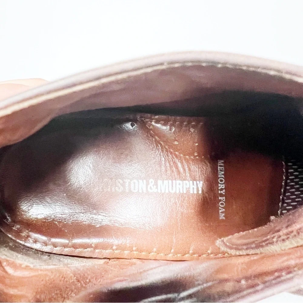 Johnston & Murphy Copeland Chukka Brown Leather Boots Size 9.5 Men’s